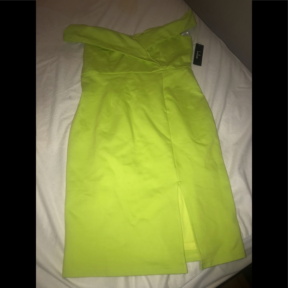 Lime Green Dress
